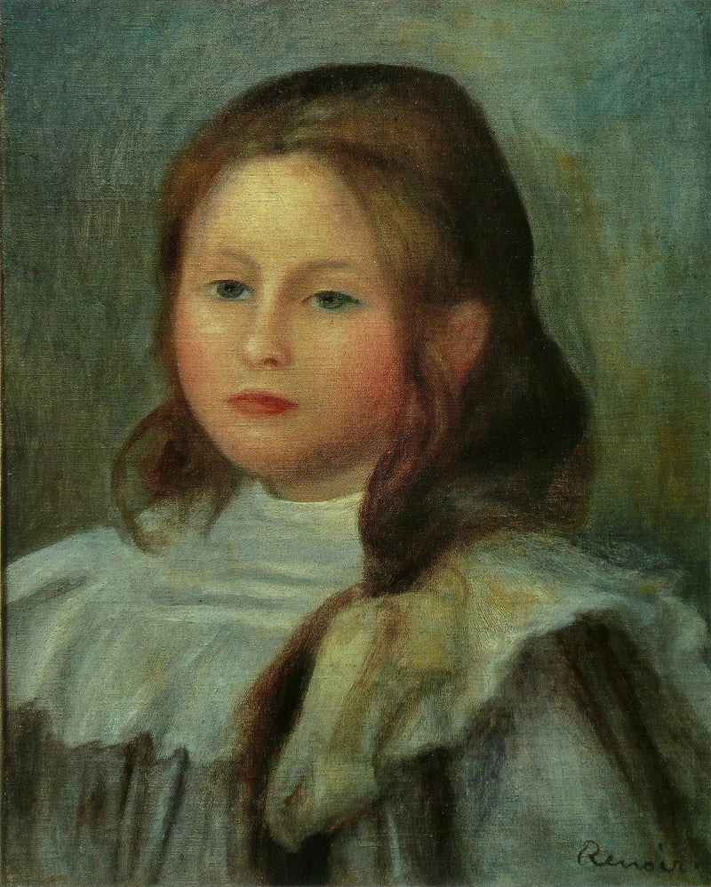 Retrato de criança - Pierre-Auguste Renoir