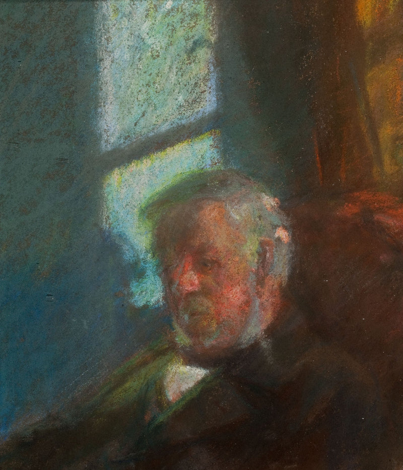 Retrato de Erik Brøndum. - Anna Ancher