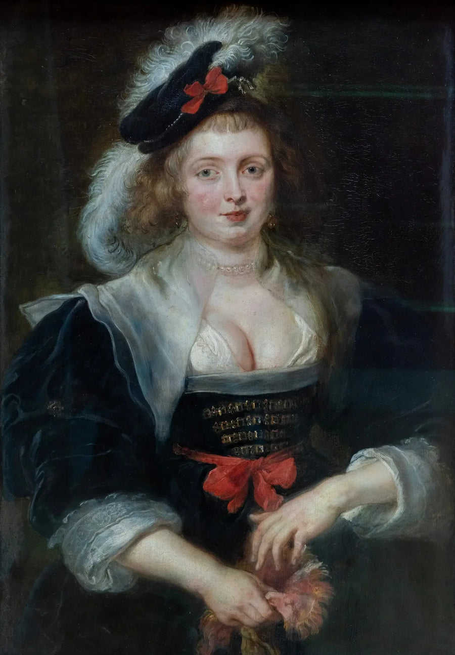 Retrato de Hélène Fourment - Peter Paul Rubens