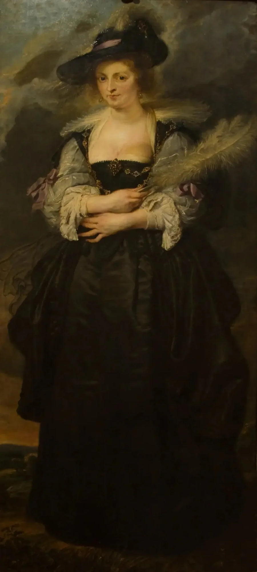 Retrato de Hélène Fourment - Peter Paul Rubens