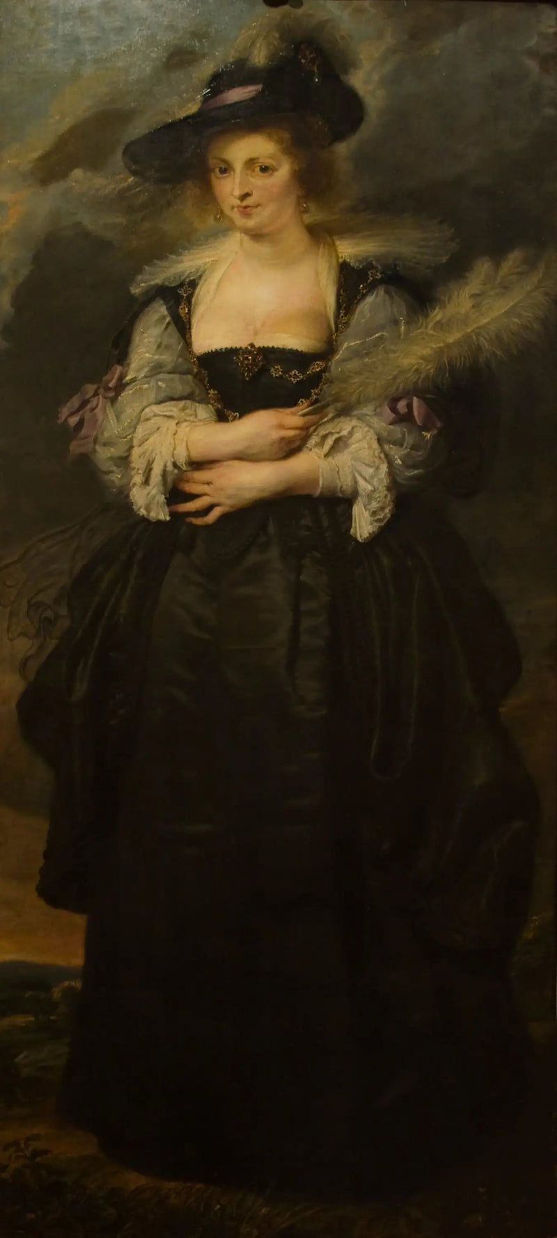 Retrato de Hélène Fourment - Peter Paul Rubens