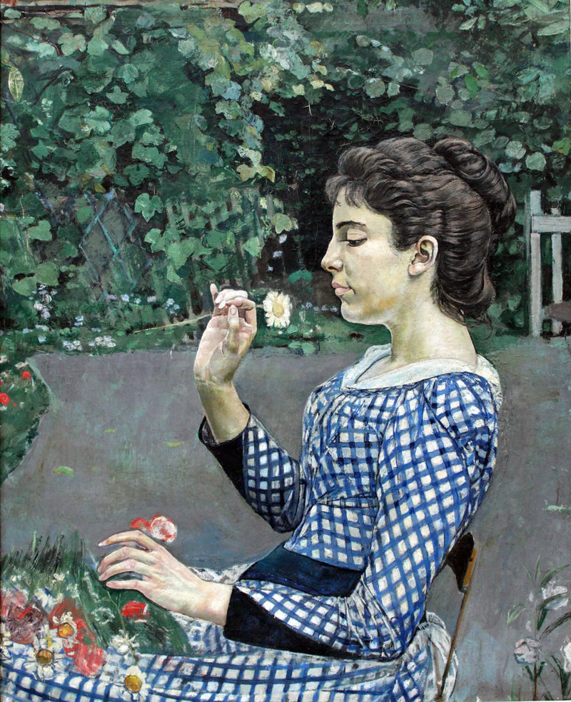 Retrato de Hélène Weiglé - Ferdinand Hodler