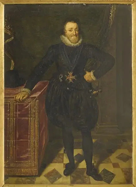 Retrato de Henrique IV - Frans Pourbus, o Jovem