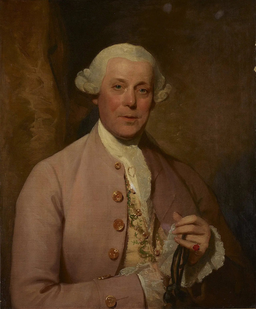 Portrait d’Henri Lambert (1738-1813) - Gilbert Stuart - Alpha Reproduction