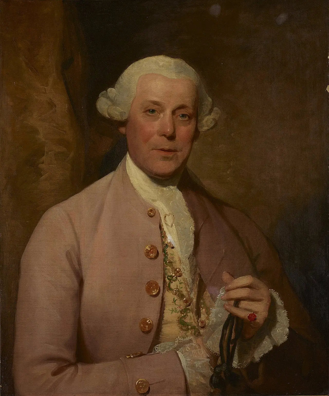 Portrait d’Henri Lambert (1738-1813) - Gilbert Stuart - Alpha Reproduction