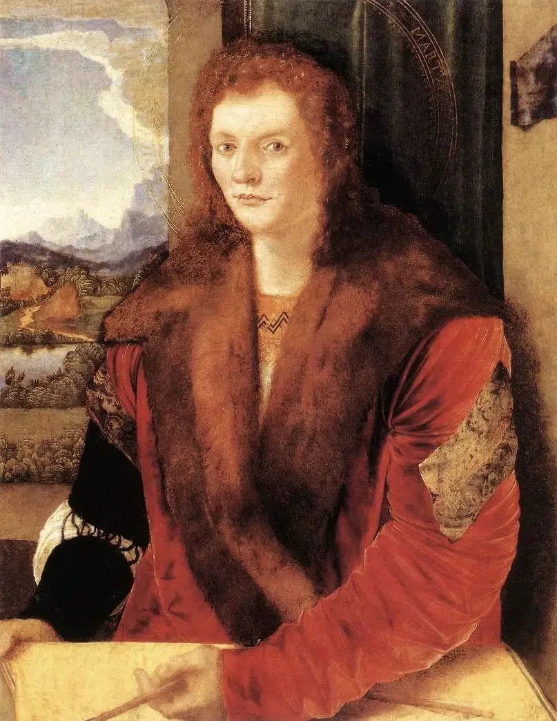 Retrato de homem - Albrecht Dürer