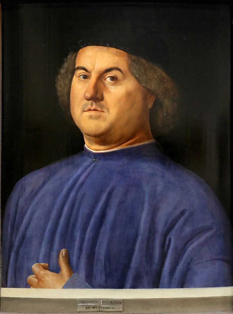 Retrato de homem - Alvise Vivarini
