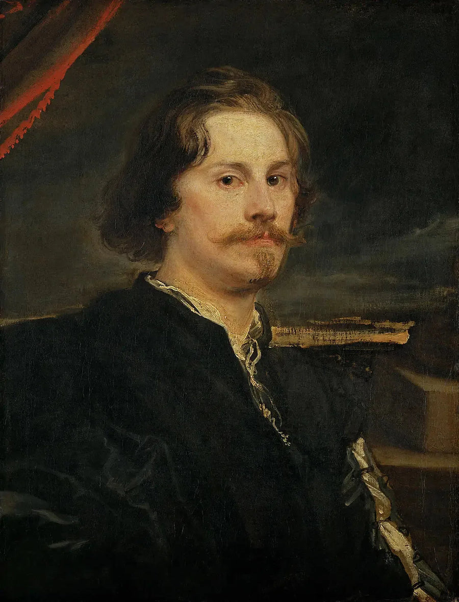Retrato de homem. - Antoine van Dyck