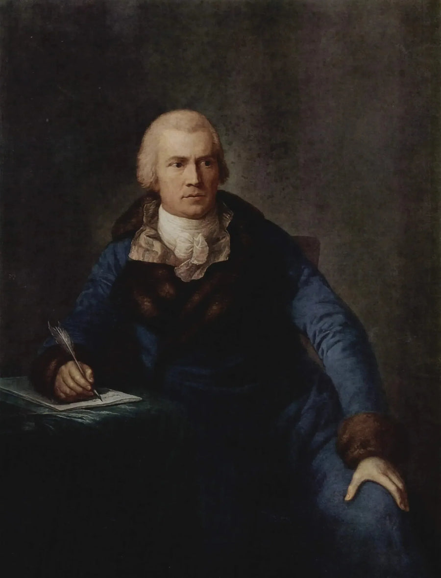 Retrato de homem - Anton Graff