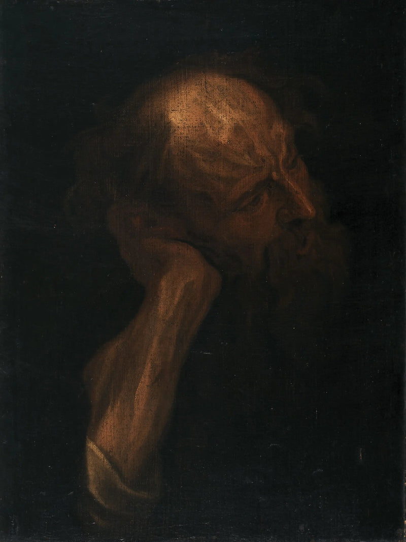 Retrato de homem barbudo - Antoine van Dyck