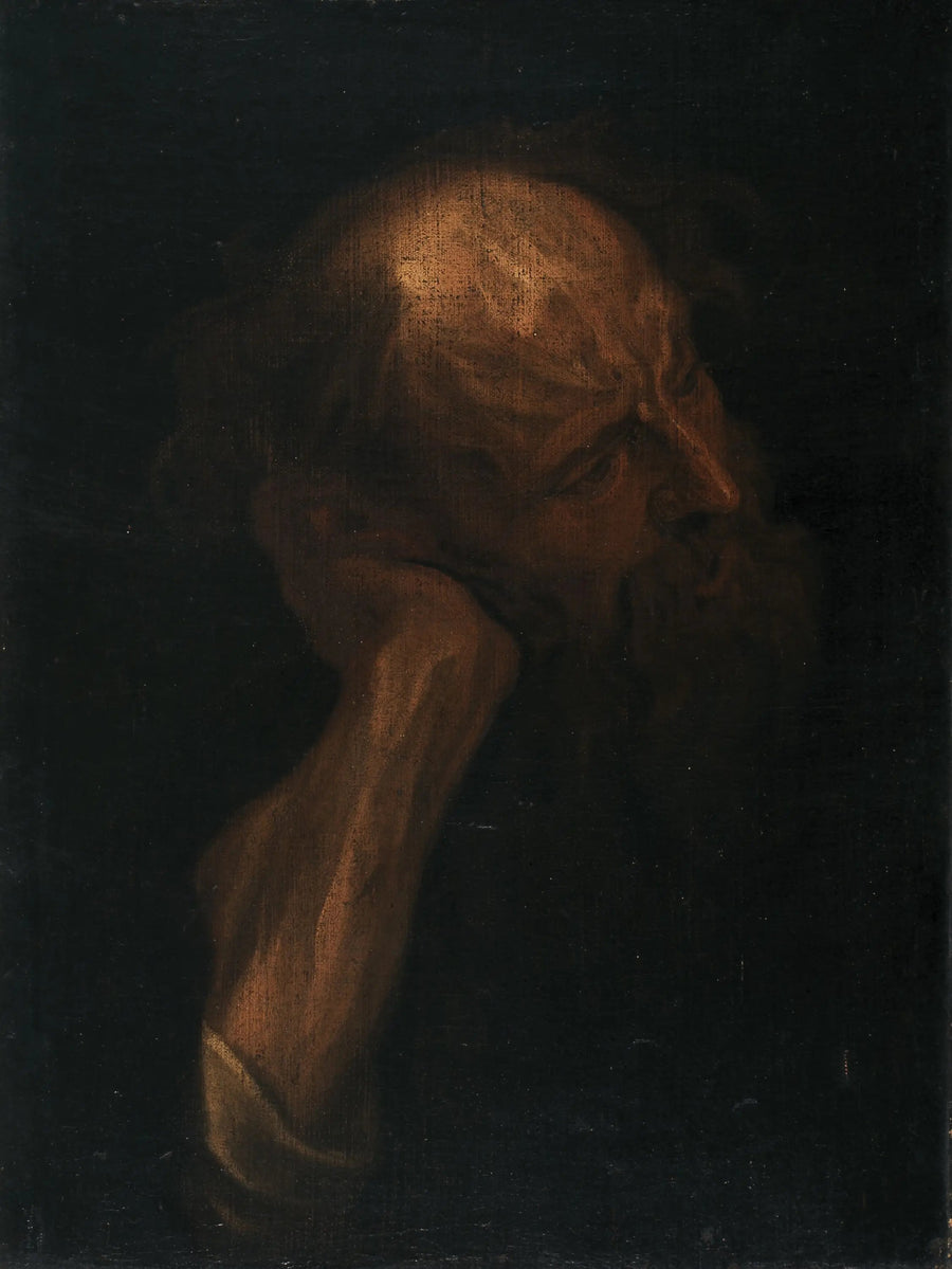 Retrato de homem barbudo - Antoine van Dyck