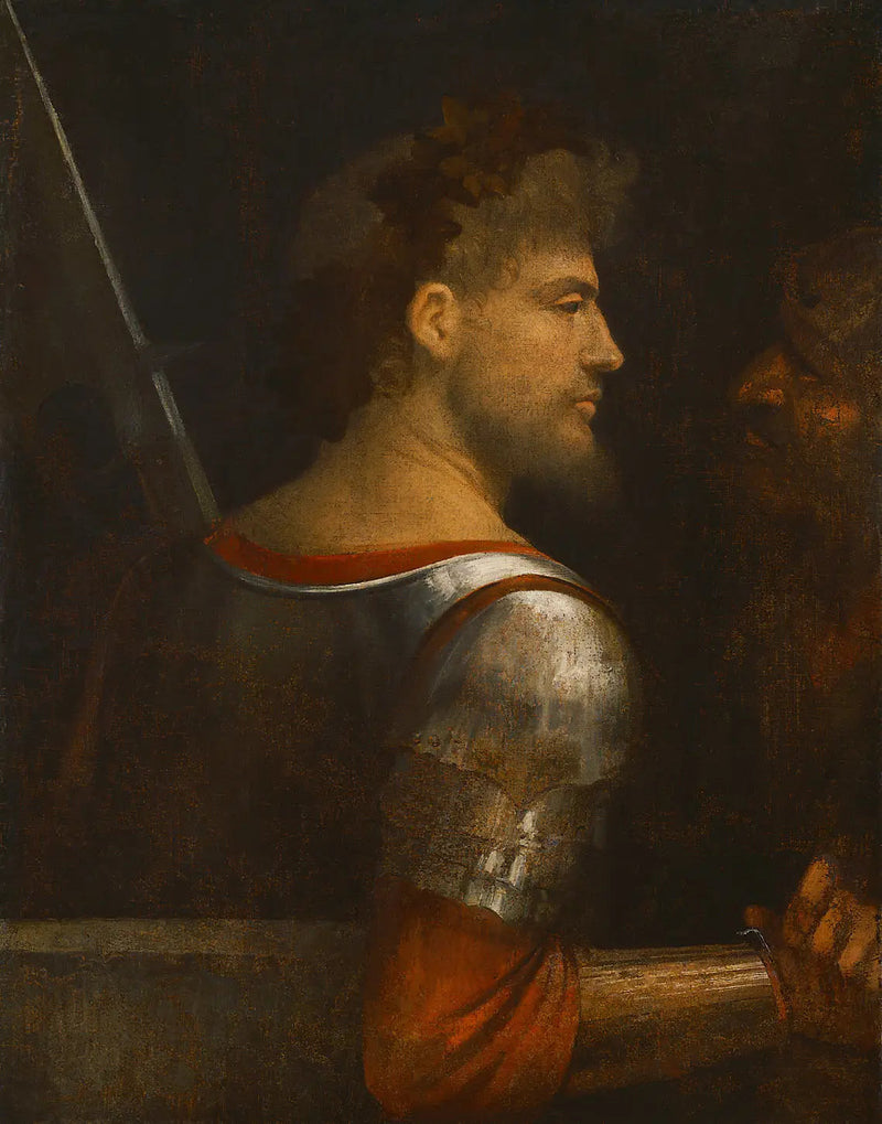 Retrato de homem armado - Giorgione