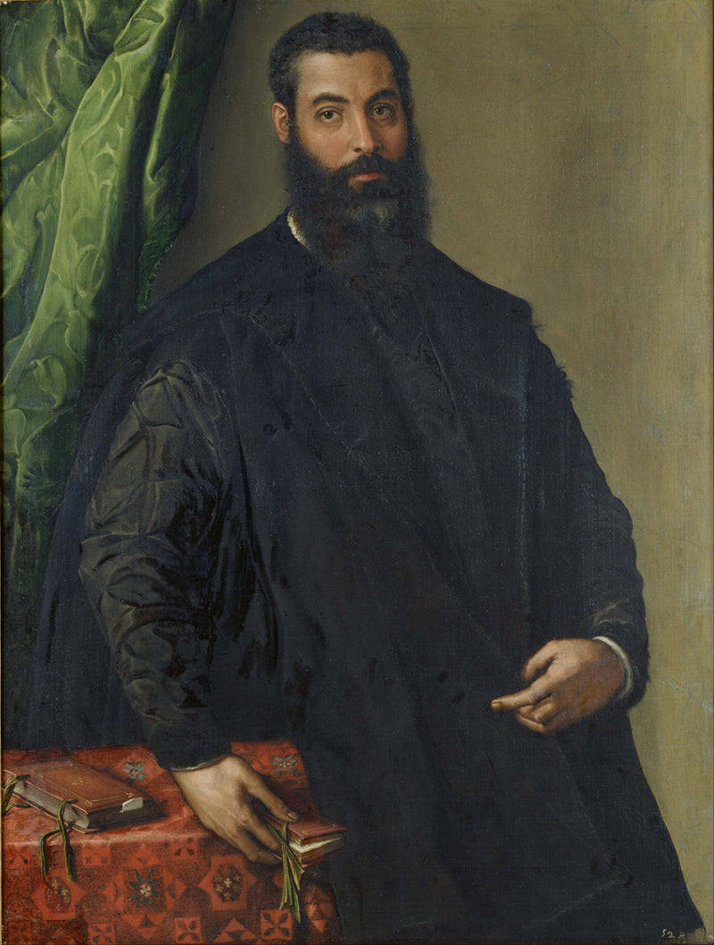 Retrato de homem - Francesco Salviati
