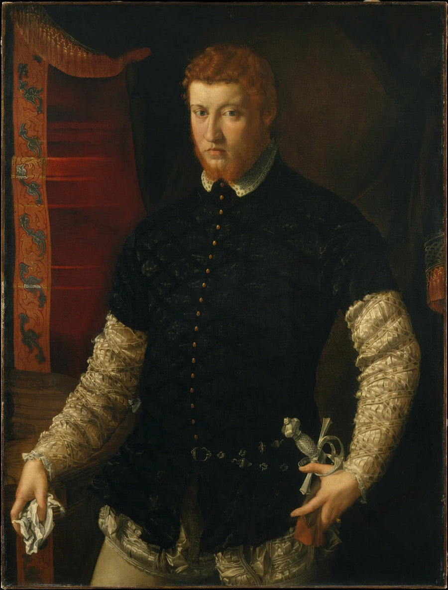 Retrato de homem - Francesco Salviati