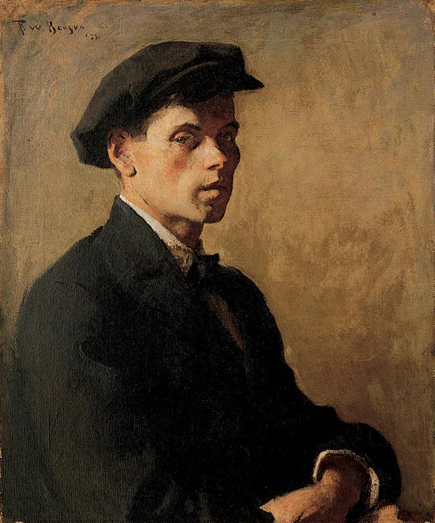 Retrato de homem - Frank Weston Benson