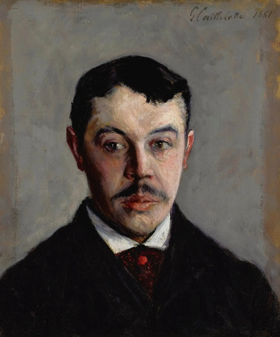 Retrato de homem - Gustave Caillebotte