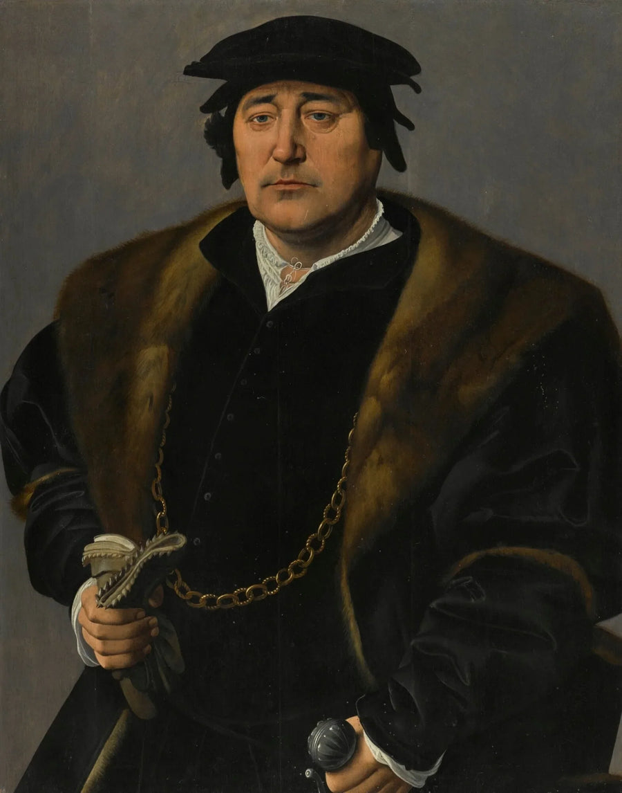 Retrato de homem - Joos van Cleve