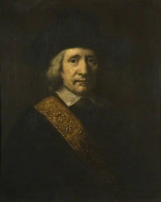 Retrato de homem (O Porta-bandeira, Floris Soop, 1604–1657) - Rembrandt