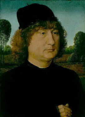 Retrato de homem (MRBAB) - Hans Memling