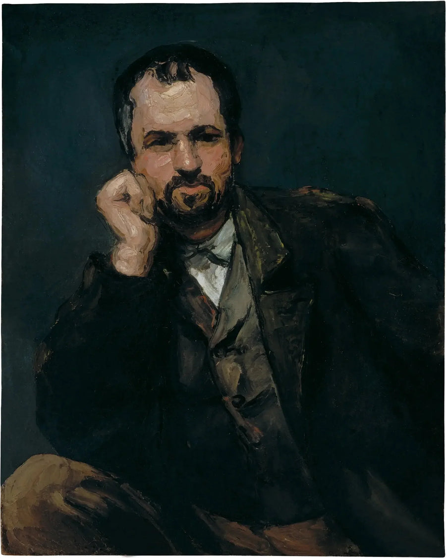 Retrato de homem - Paul Cézanne