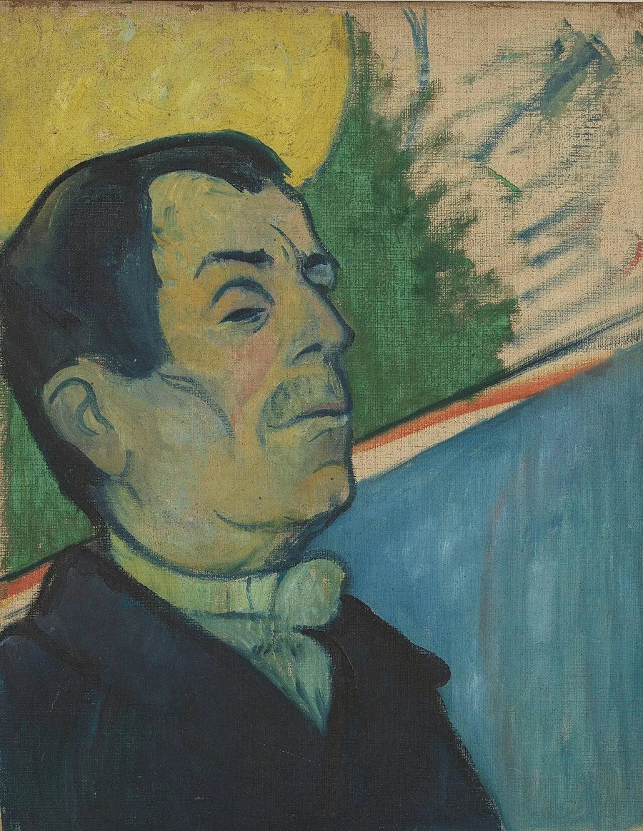 Retrato de homem - Paul Gauguin