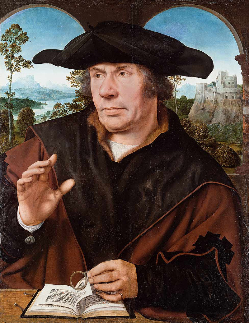 Retrato de homem - Quentin Metsys