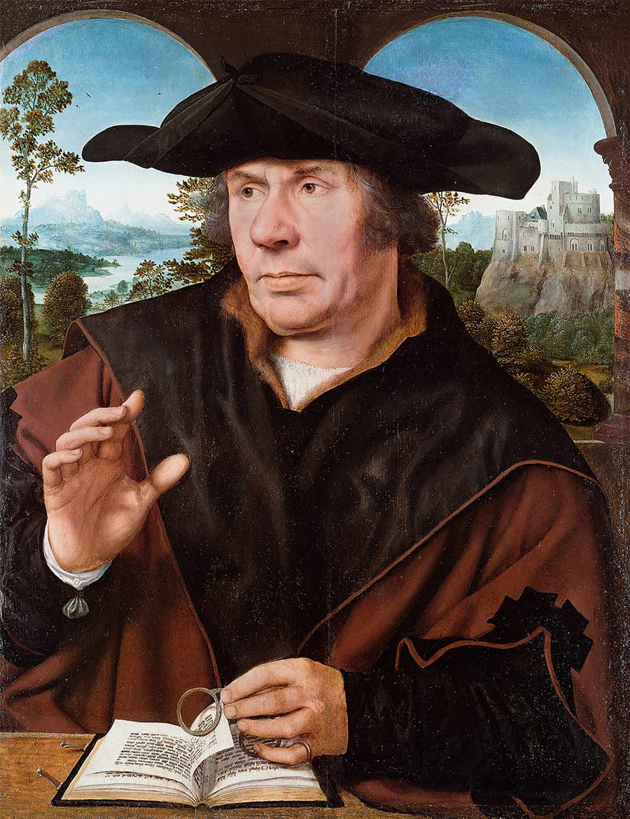 Retrato de homem - Quentin Metsys