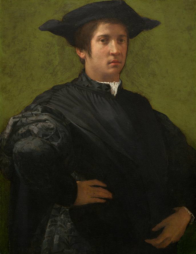 Retrato de homem - Rosso Fiorentino