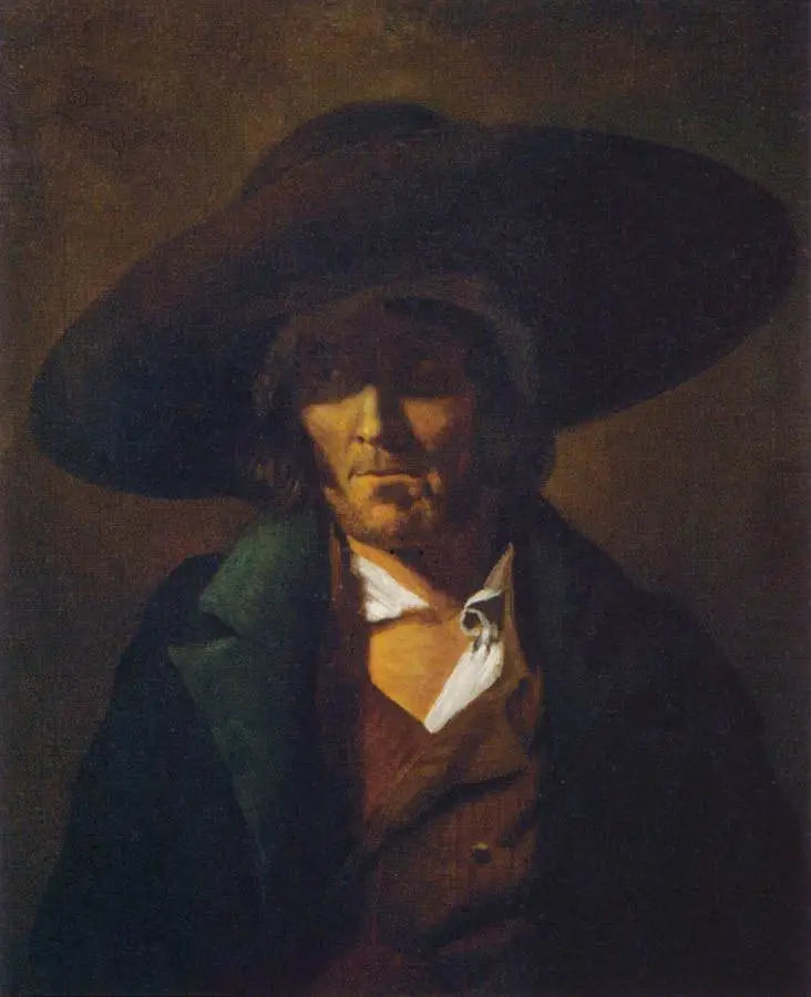 Retrato de homem - Théodore Géricault