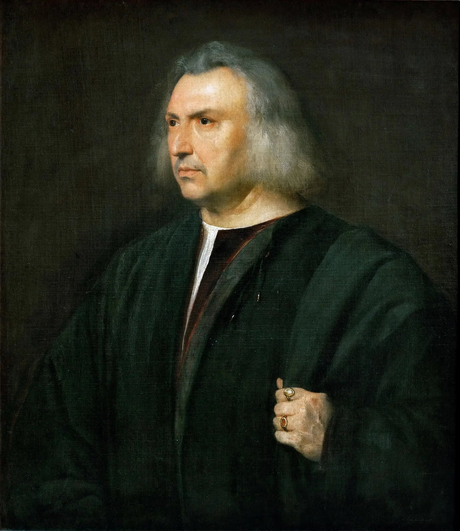 retrato de homem - Titian