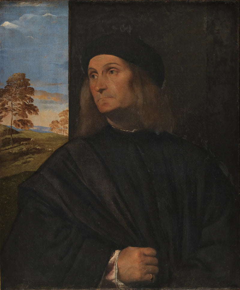 Retrato de homem - Titian