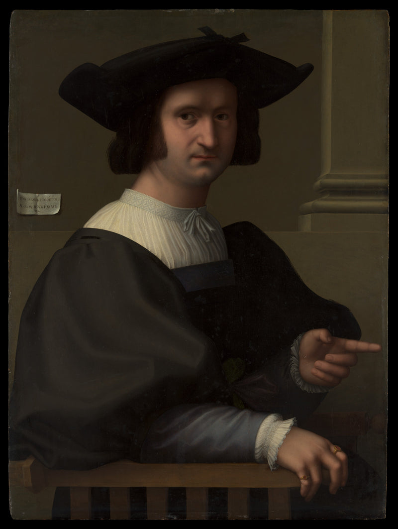 Retrato de homem - Tommaso Lunetti