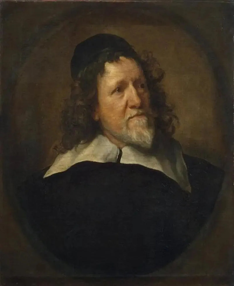 Retrato de Inigo Jones (1573-1652) - Antoine van Dyck