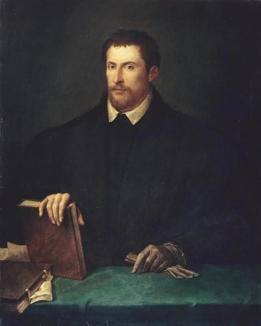 Retrato de Ippolito Riminaldi - Titian
