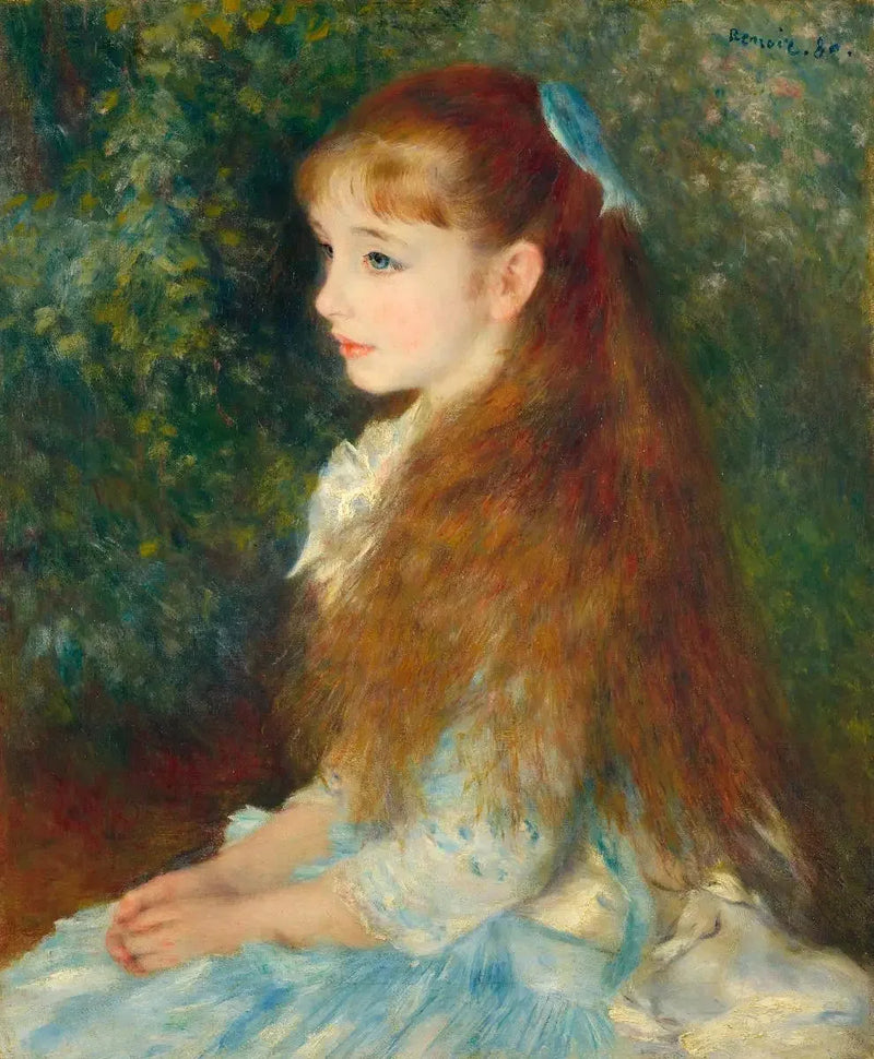 Retrato de Irène Cahen d'Anvers - Pierre-Auguste Renoir