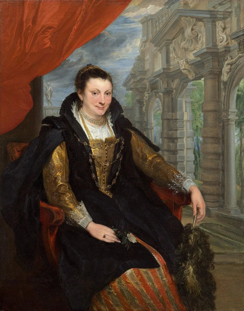 Retrato de Isabella Brant - Antoine van Dyck