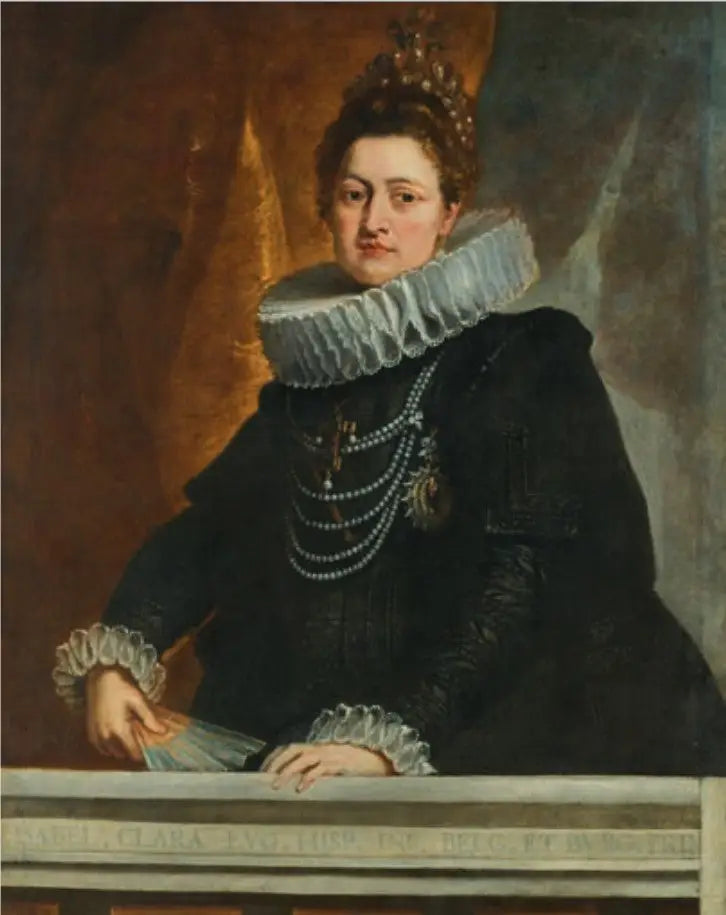 Retrato de Isabella Clara Eugenia - Peter Paul Rubens