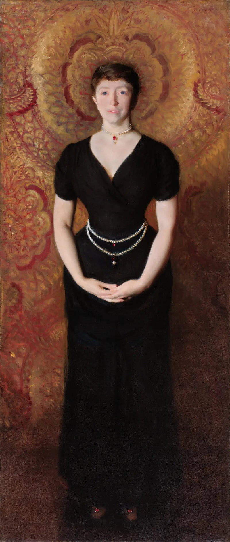 Retrato de Isabella Stewart Gardner - John Singer Sargent