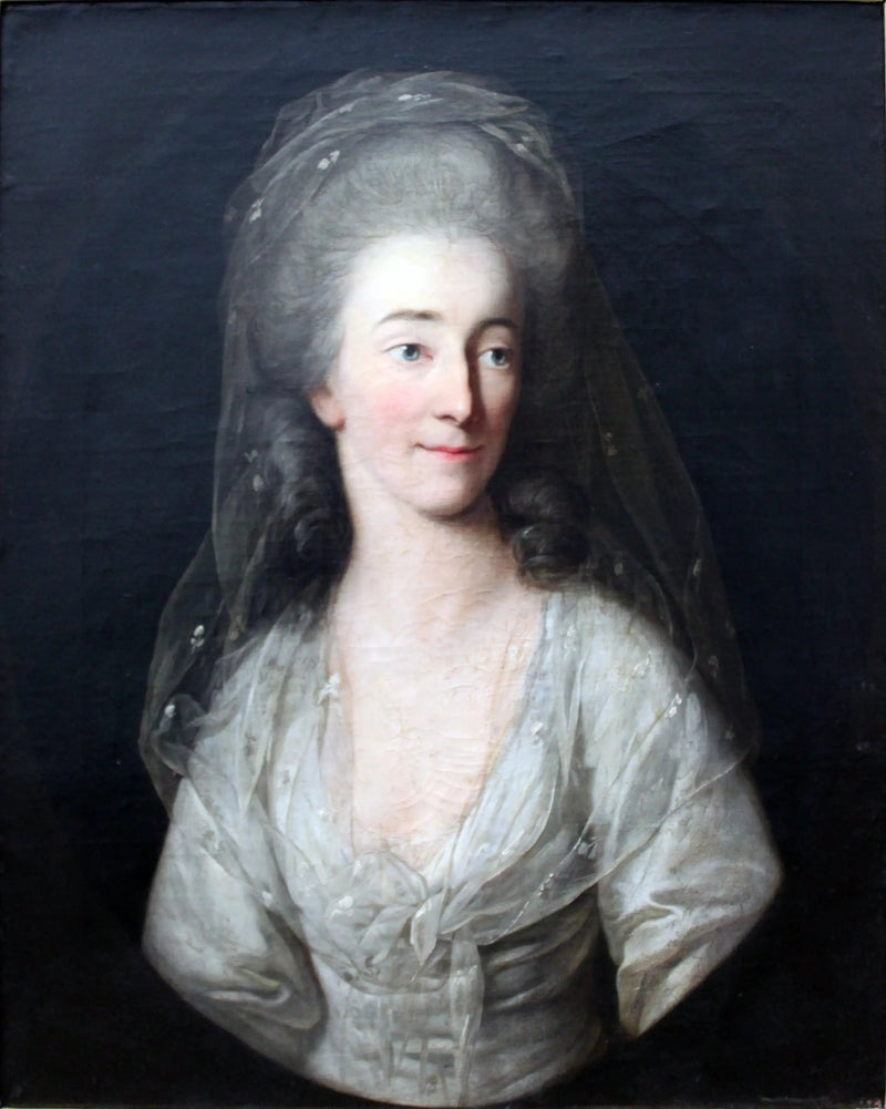 Retrato de Isabella von Broizem - Anton Graff