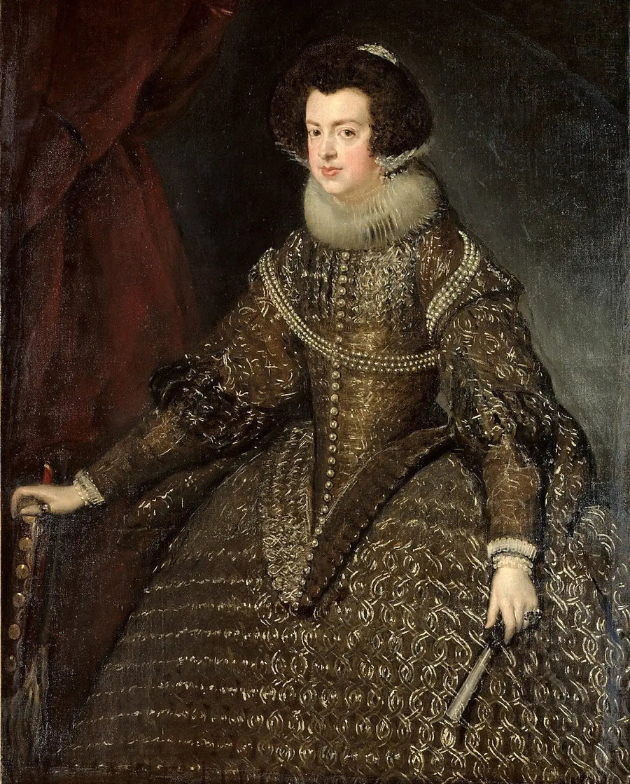 Retrato de Isabelle d'Espagne - Diego Velázquez