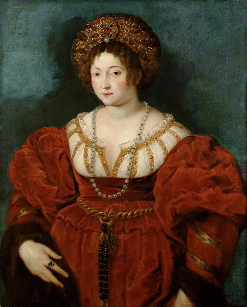 Retrato de Isabelle d'Este - Peter Paul Rubens