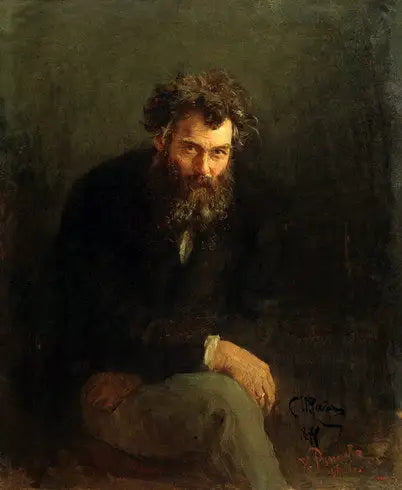 Retrato de Ivan Chichkine - Ilya Repin