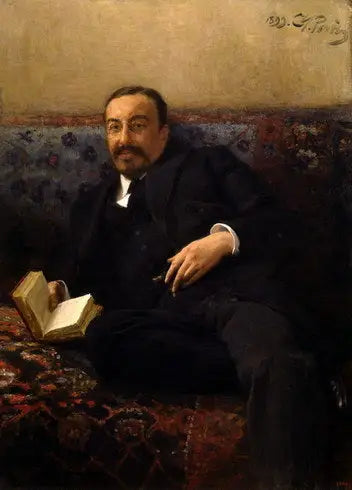 Retrato de Ivan Ivanovitch Tolstói - Ilya Repin