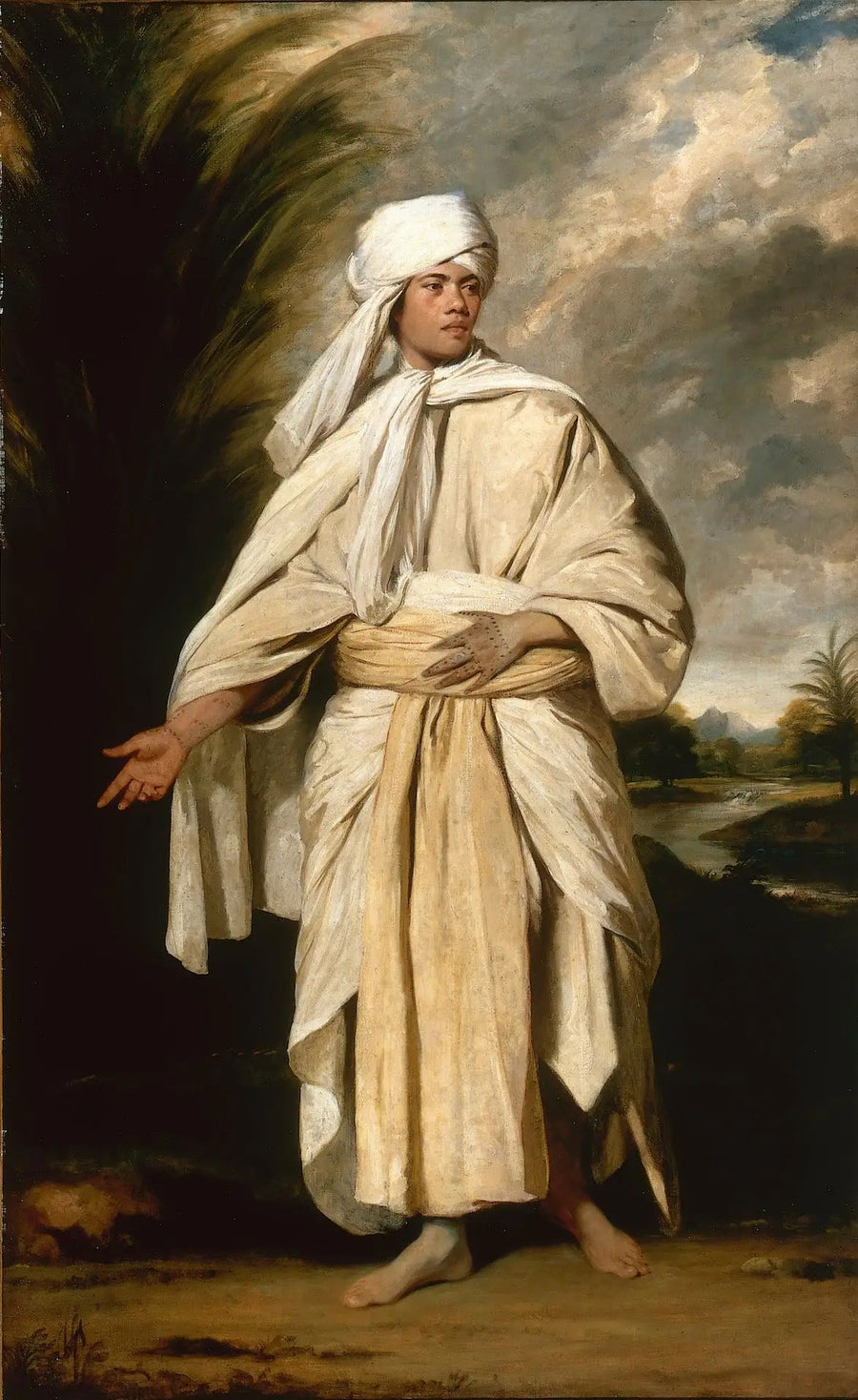 Retrato de Omai - Joshua Reynolds