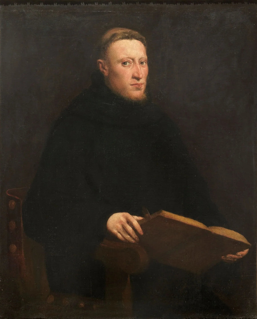 Retrato de Onofrio Panvinio - Jacopo Tintoretto