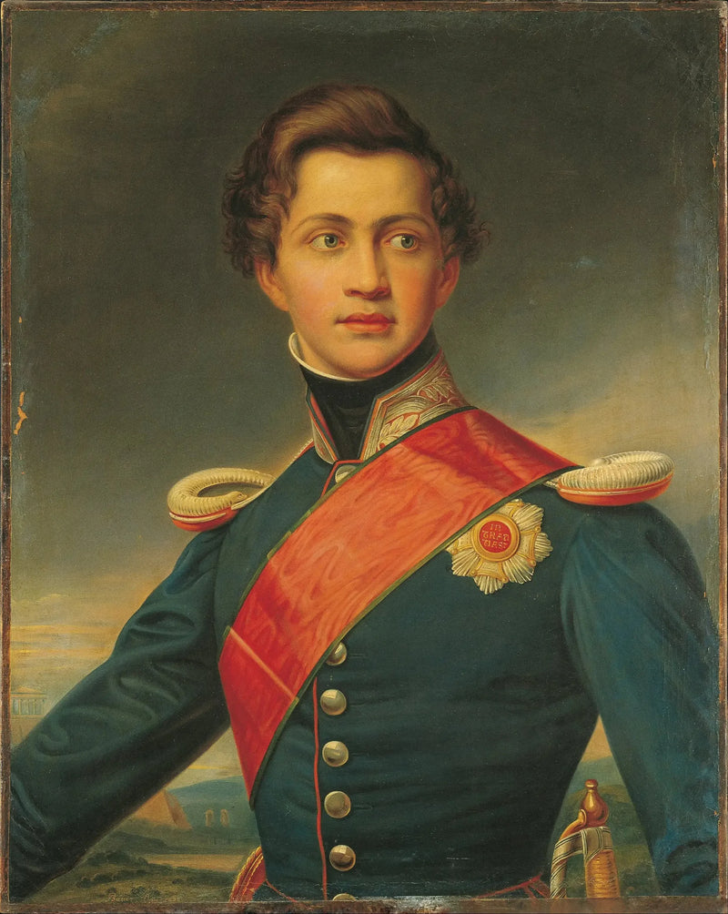 Retrato de Othon como jovem homem - Joseph Karl Stieler