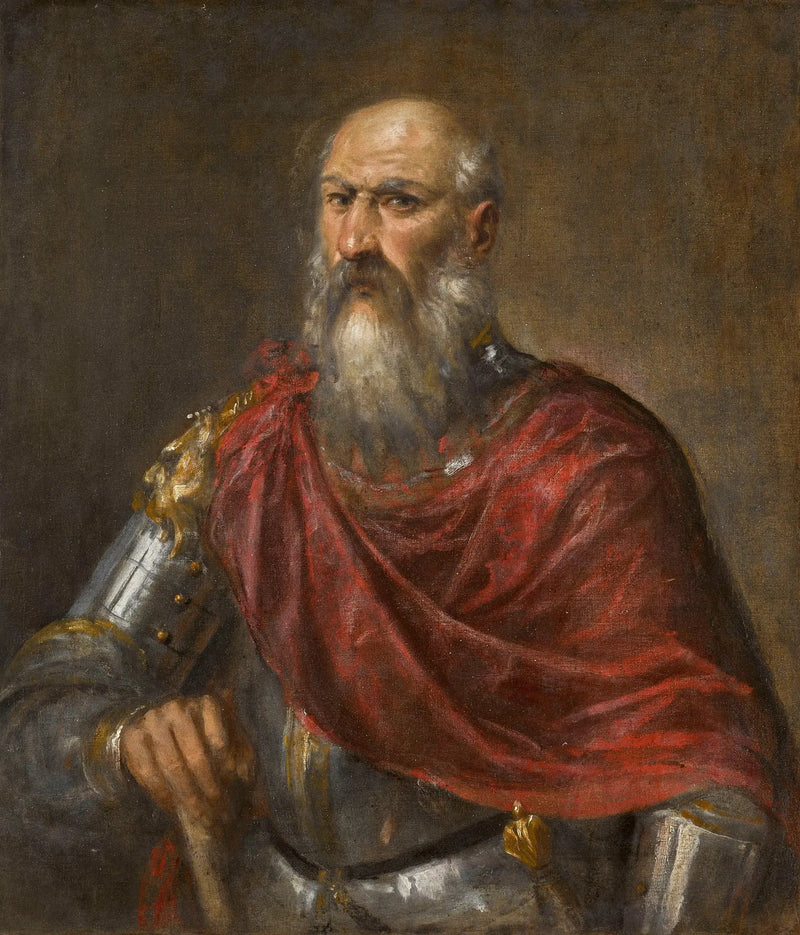 Retrato de um almirante veneziano, provavelmente Francesco Duodo - Titian
