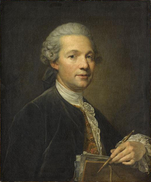 Retrato de um artista - Jean-Baptiste Greuze