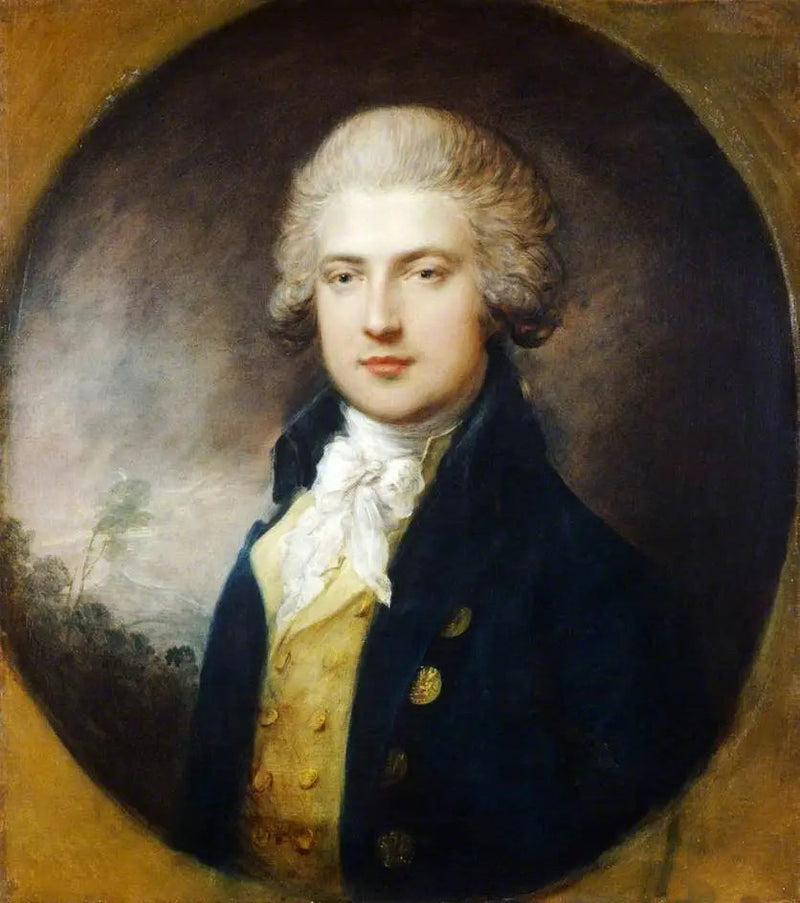 Retrato de um sócio desconhecido do príncipe de Gales - Thomas Gainsborough