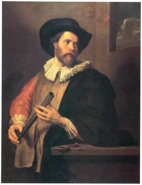 Retrato de um astrônomo desconhecido - Antoine van Dyck